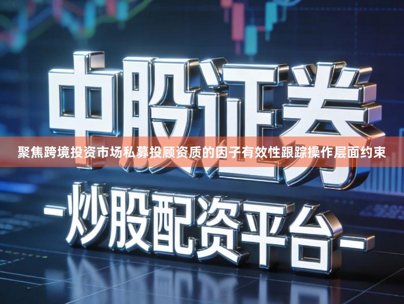 聚焦跨境投资市场私募投顾资质的因子有效性跟踪操作层面约束