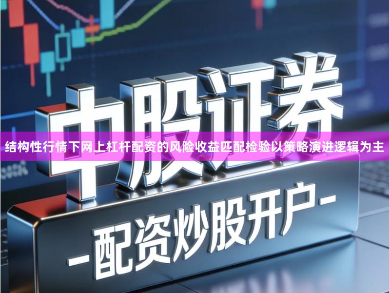 结构性行情下网上杠杆配资的风险收益匹配检验以策略演进逻辑为主